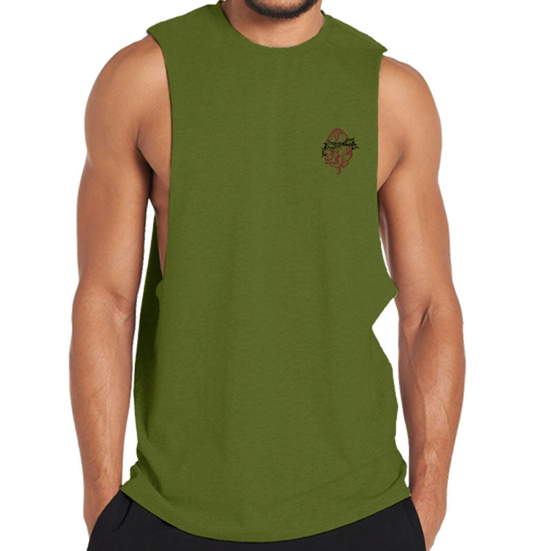 Cotton Heart Thorns Men's Tank Top
