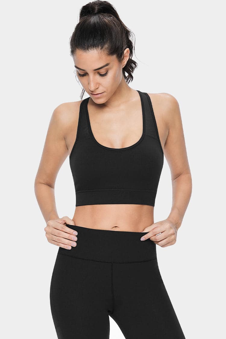 Vutru High Impact Mesh Back Sports Bra
