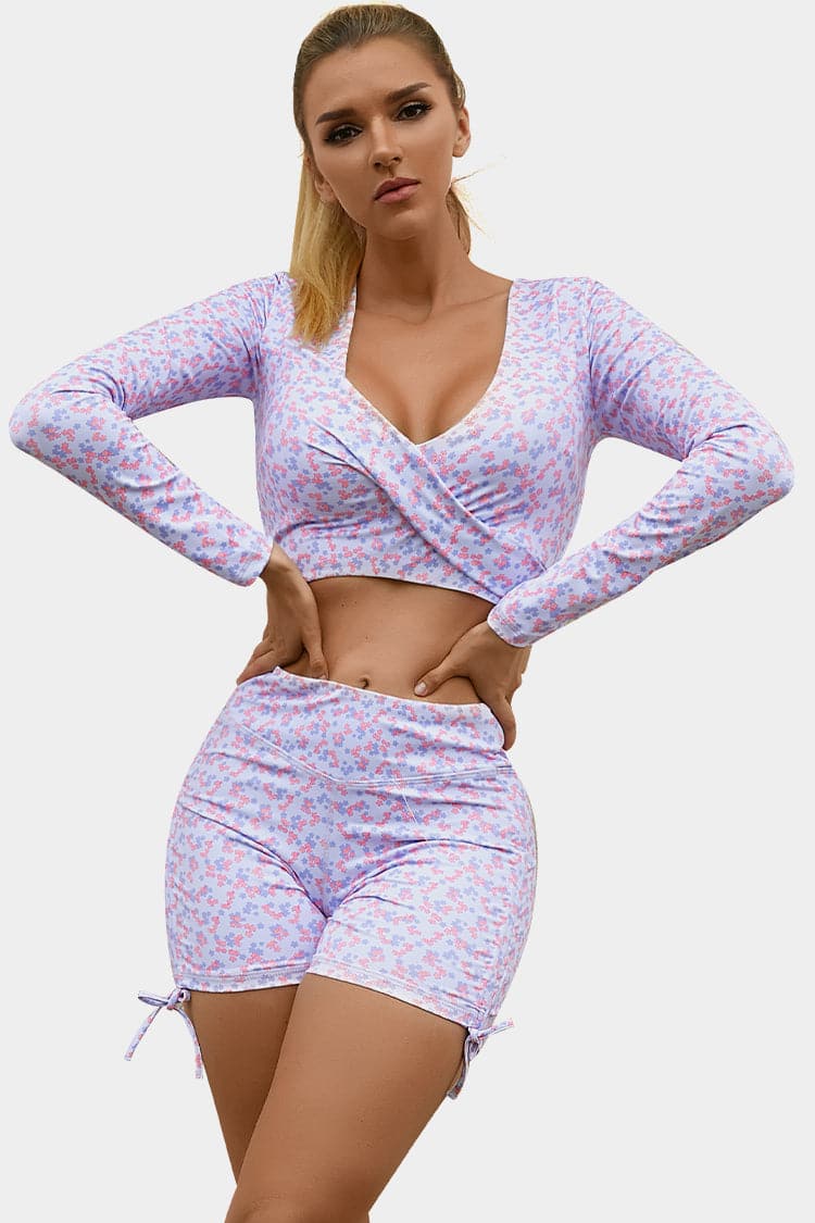 Vutru Romantic Floral Sports Set