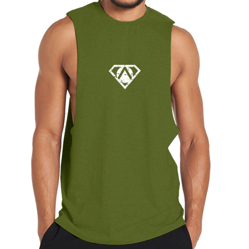 Cotton Spartan Shield Men's Tank Top