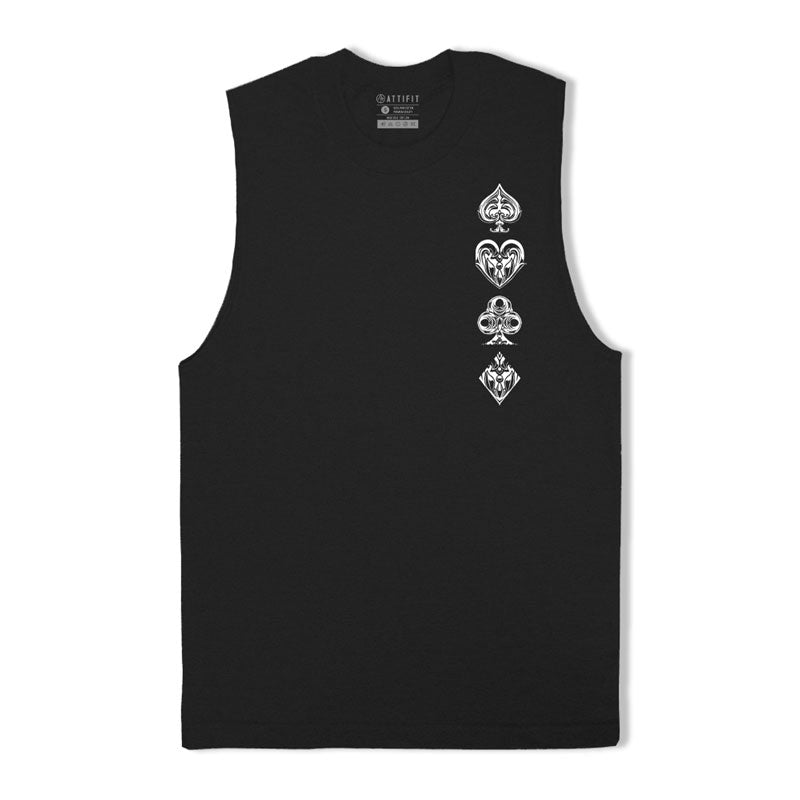Gambling Element Graphic Men's Tank Top