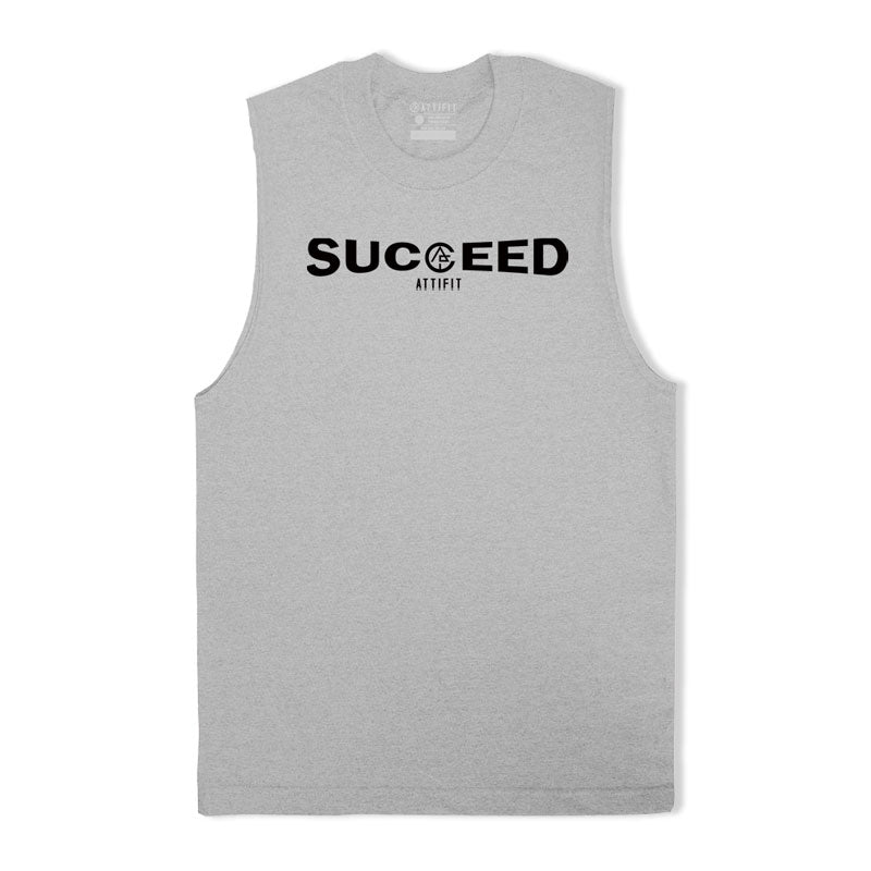 Cotton Succeed Graphic Men's Tank Top
