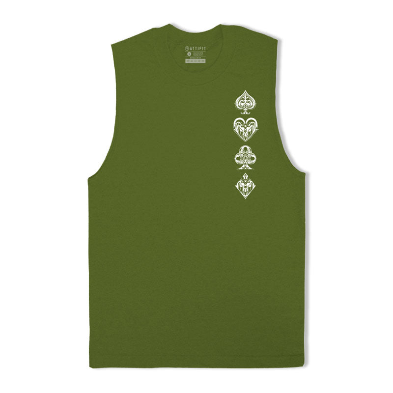 Gambling Element Graphic Men's Tank Top