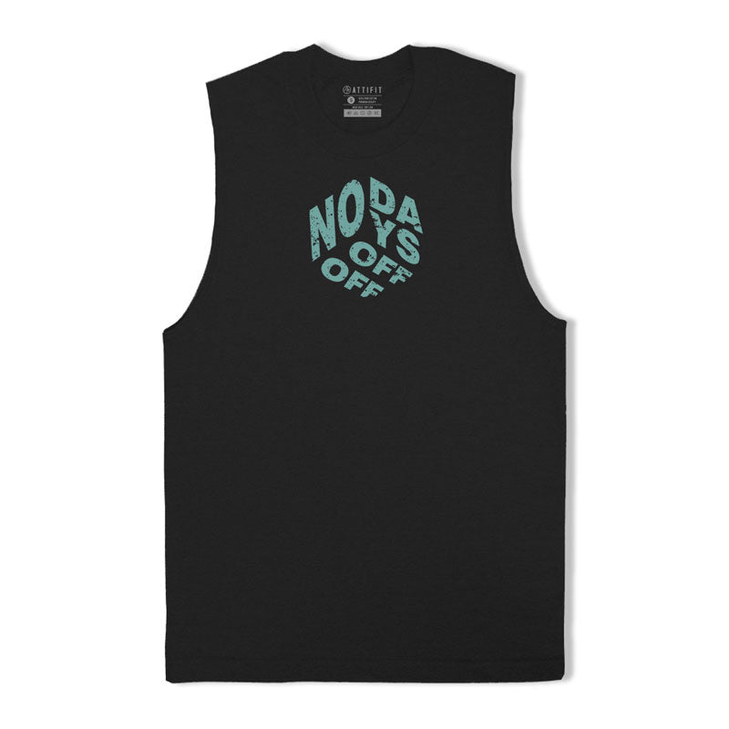 No Days Off Graphic Men's Tank Top