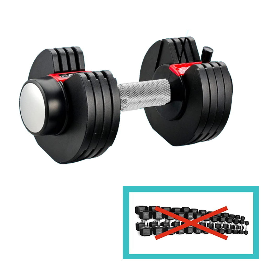 Electric Treadmill 16km/h + Adjustable Dumbbell Bundle