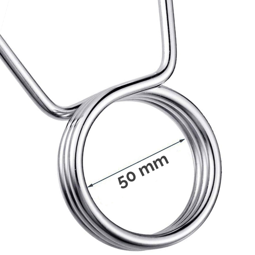 Morsetti Ferma Peso - Collari da 50 mm per Bilanciere Olimpico