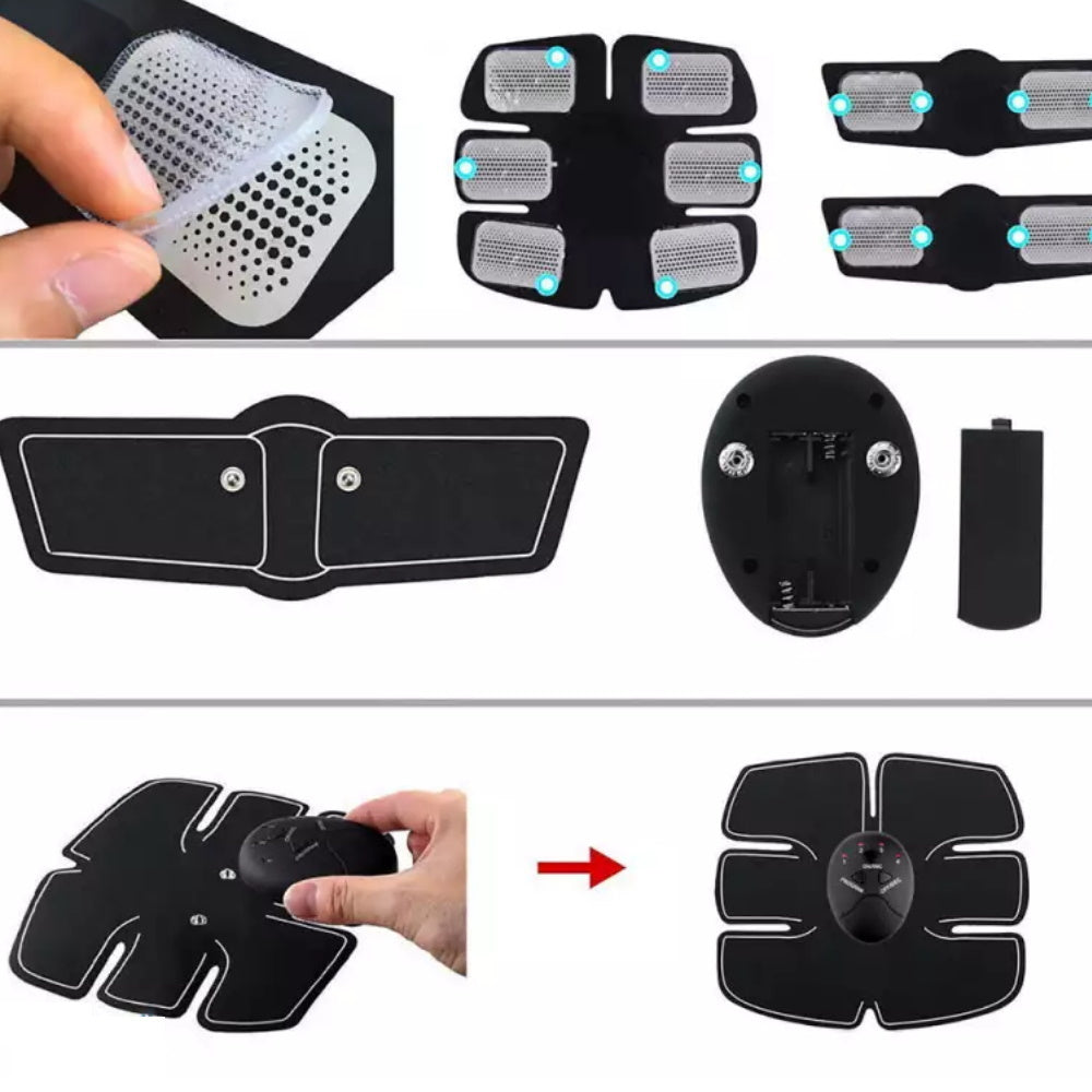 Elettrostimolatore per Addominali con Tecnologia EMS