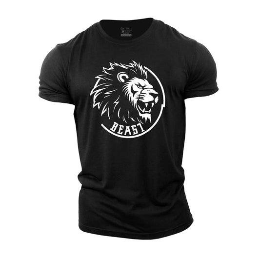 Beast Lion Men's T-shirts