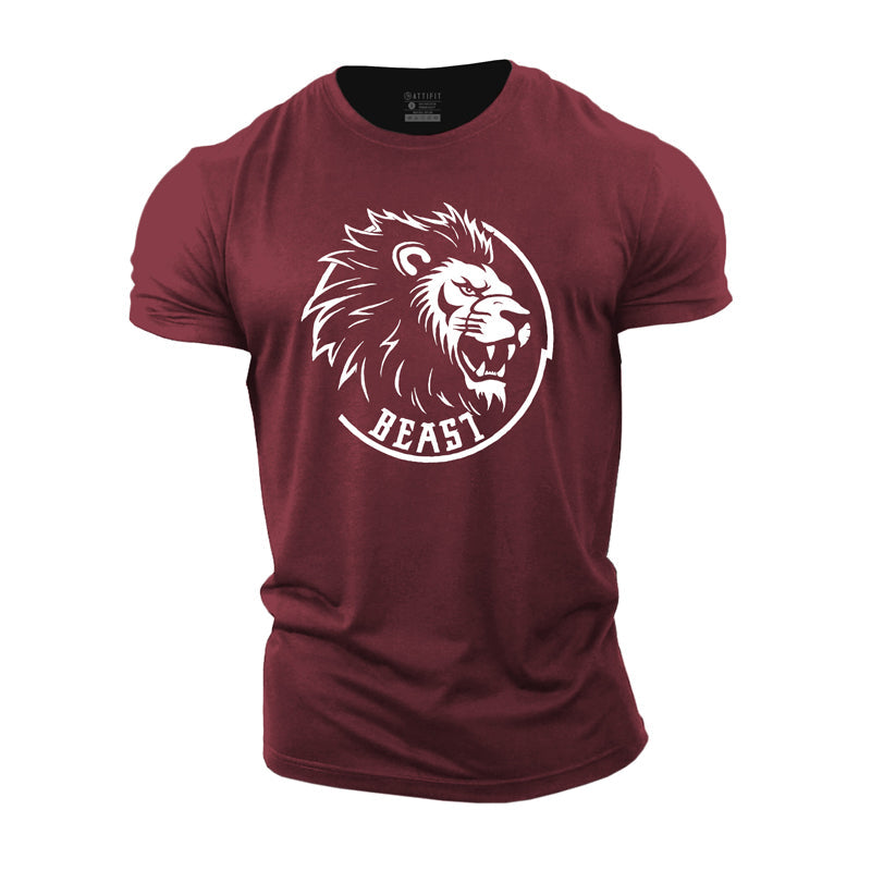 Beast Lion Men's T-shirts