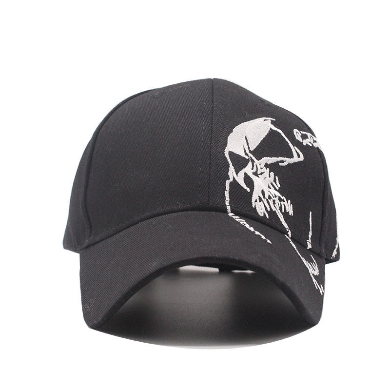 Personalized Skull Embroidery Fashion Baseball Cap
