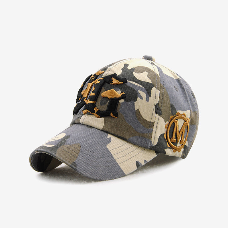 Fashionable Sunshade Camouflage Baseball Cap