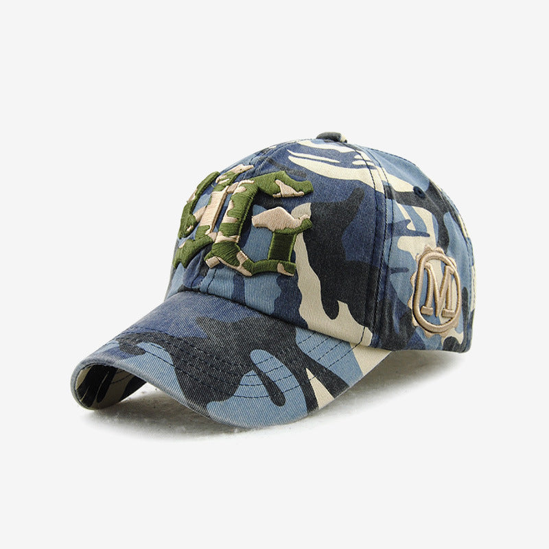 Fashionable Sunshade Camouflage Baseball Cap