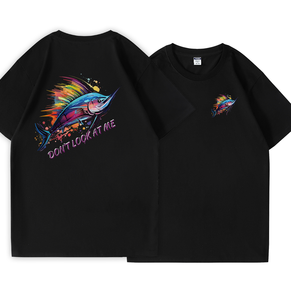 Don't Look At Me Cotton Tee