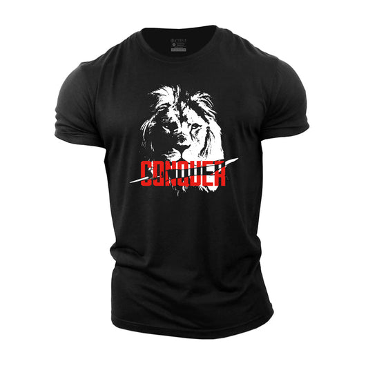Conquer Men's Gym T-shirts