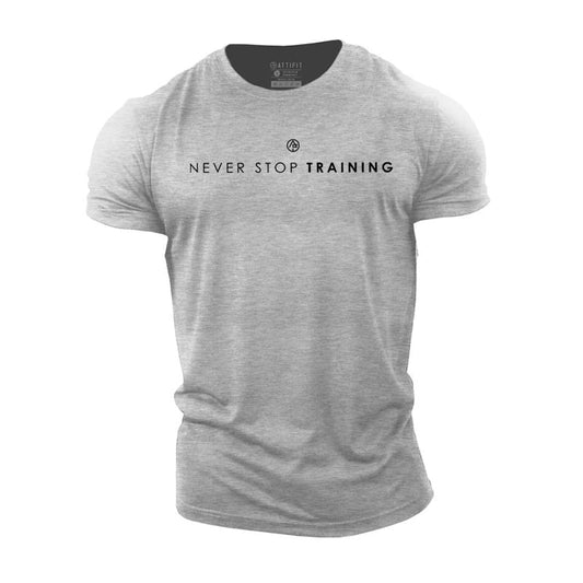Cotton Never Stop Training T- shirt