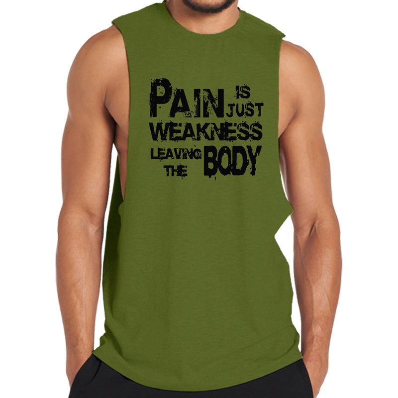 Pain Is Weakness Men's Tank Top