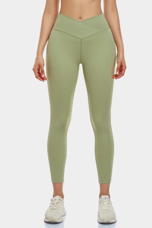 Vutru High-Waist Crossover Leggings
