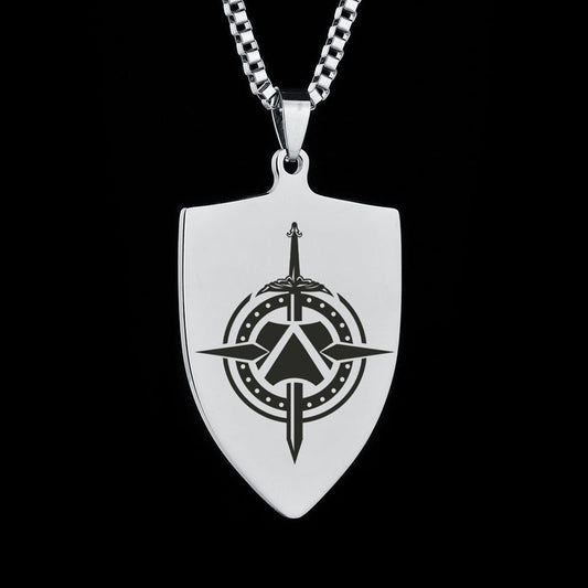 Spartan Titanium Steel Fitness Jewelry