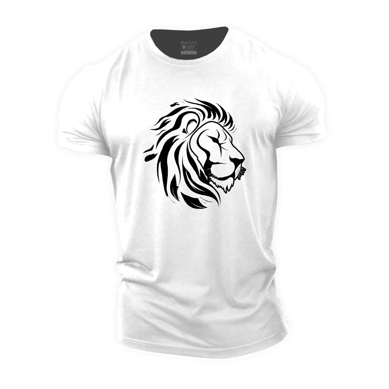Lion Graphic Men's T-shirts
