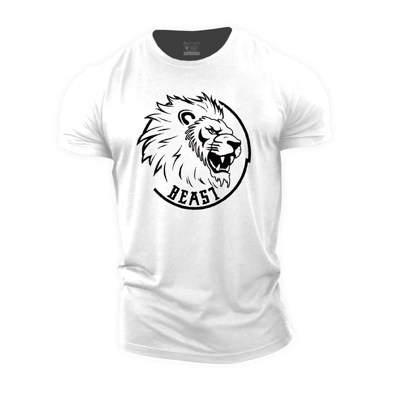 Beast Lion Men's T-shirts