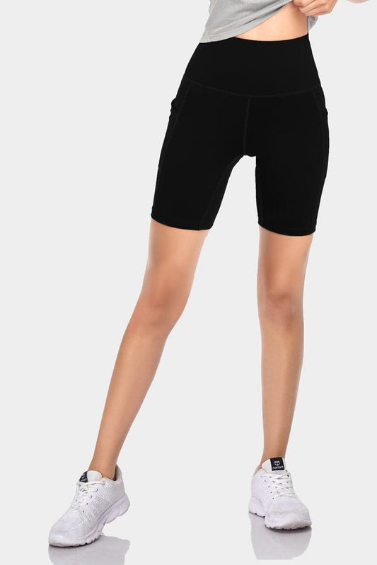 Vutru High-Waist Solid Training Shorts
