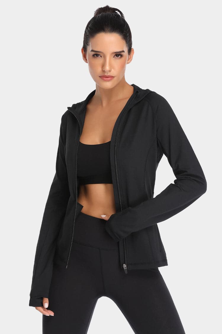 Vutru Full Zip Workout Hoodie