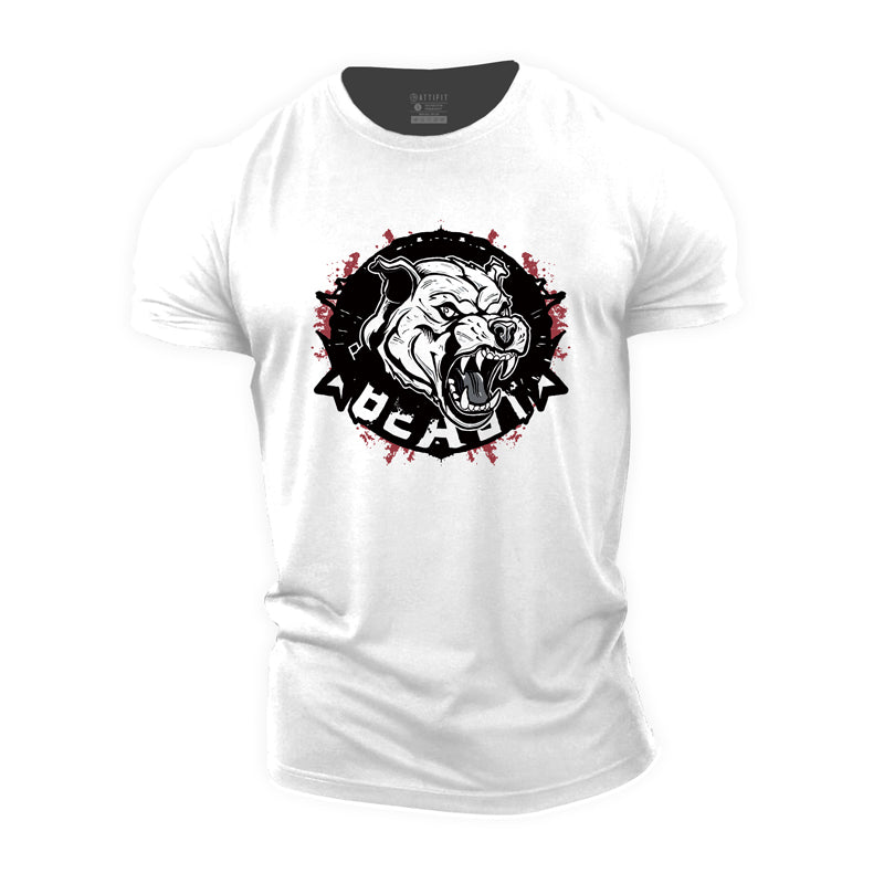 Beast Bulldog Men's T-shirts