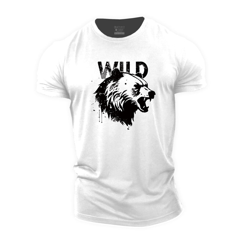 Wild Bear Men's T-shirts