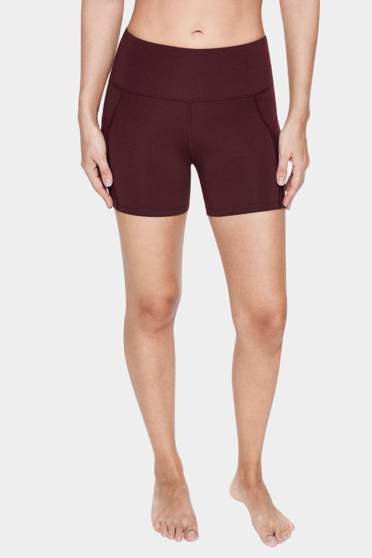 Vutru High-Waist Compression Yoga Shorts