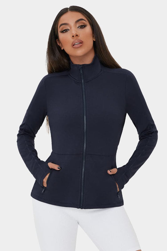 Vutru Zipper Thumb Hole Jacket