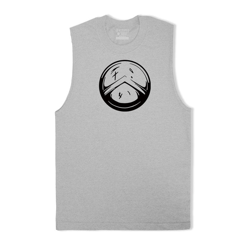 Spartan Shield Graphic Men's Tank Top