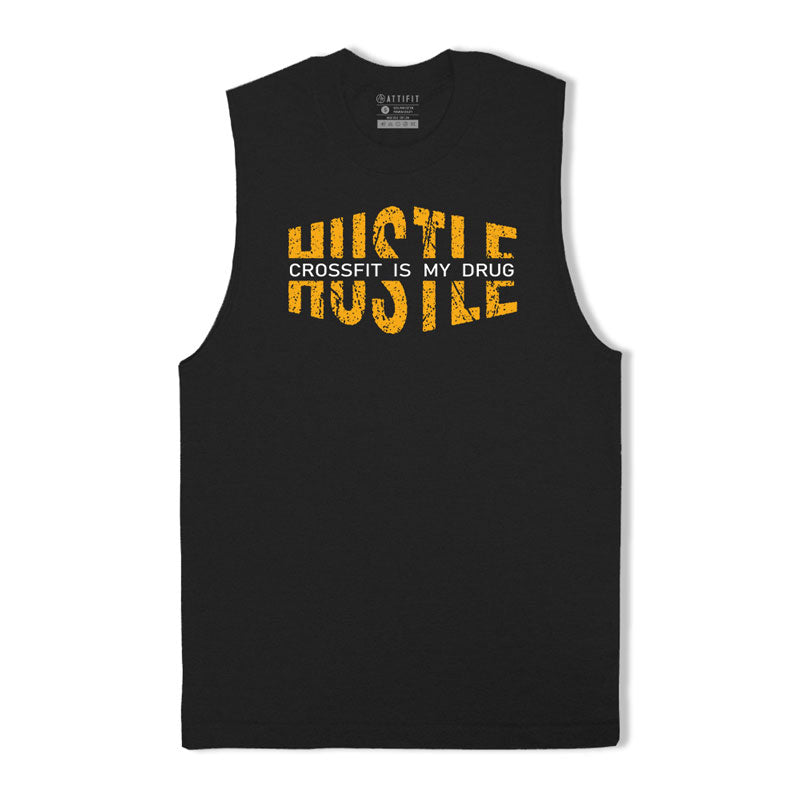 Cotton Hustle Graphic Men's Tank Top
