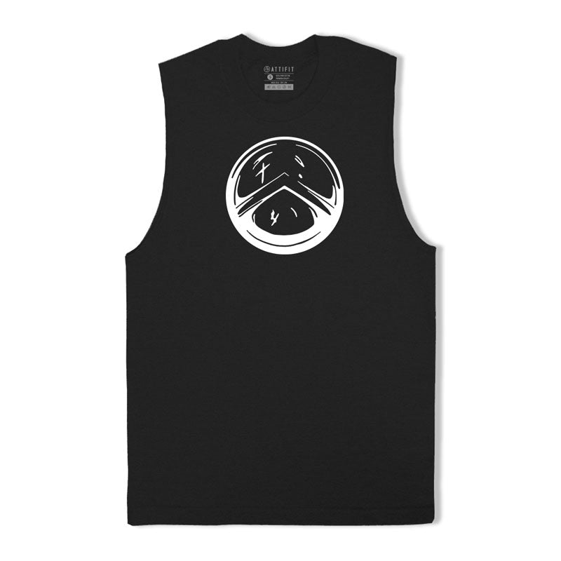 Spartan Shield Graphic Men's Tank Top