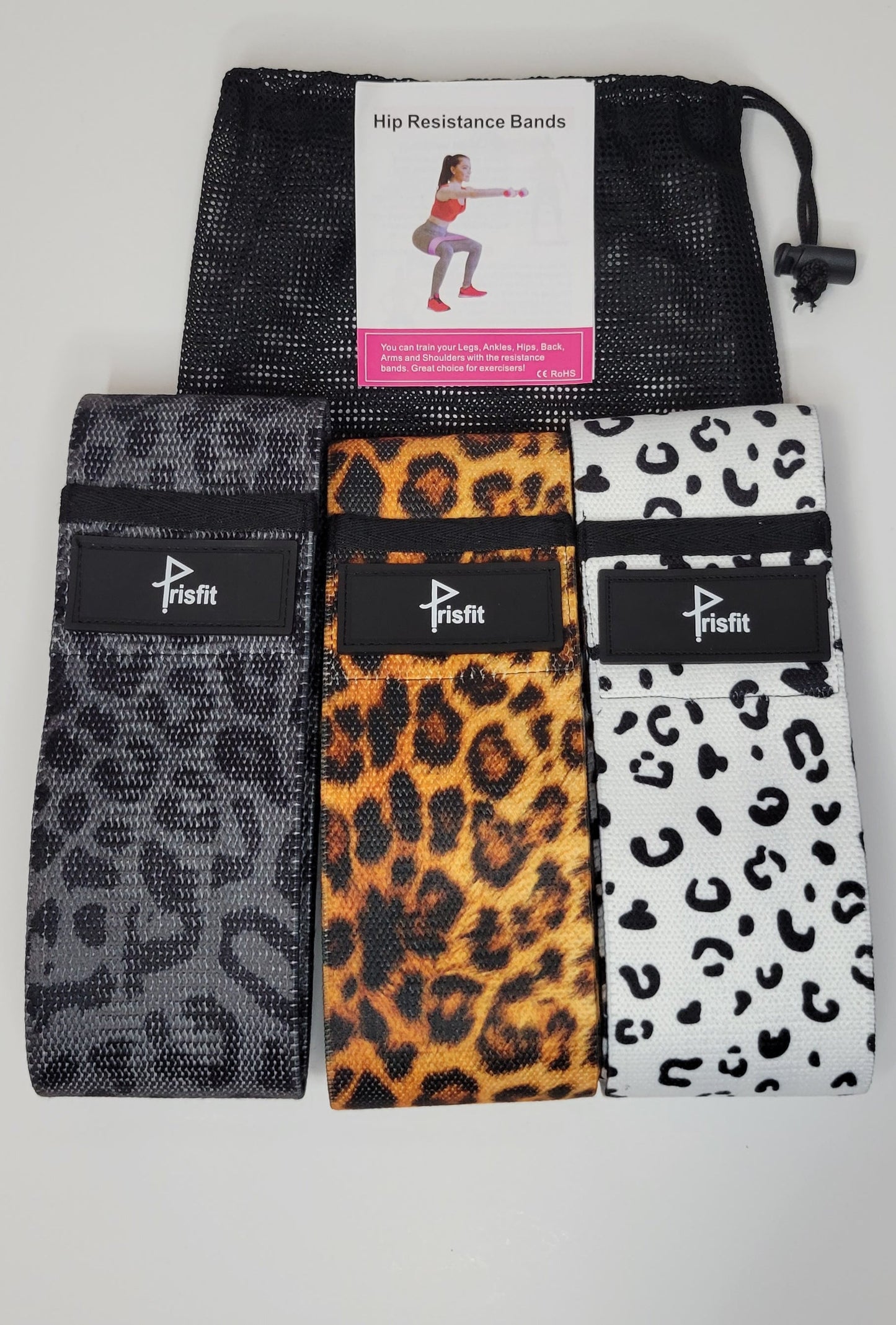 Trio Leopard Band Set