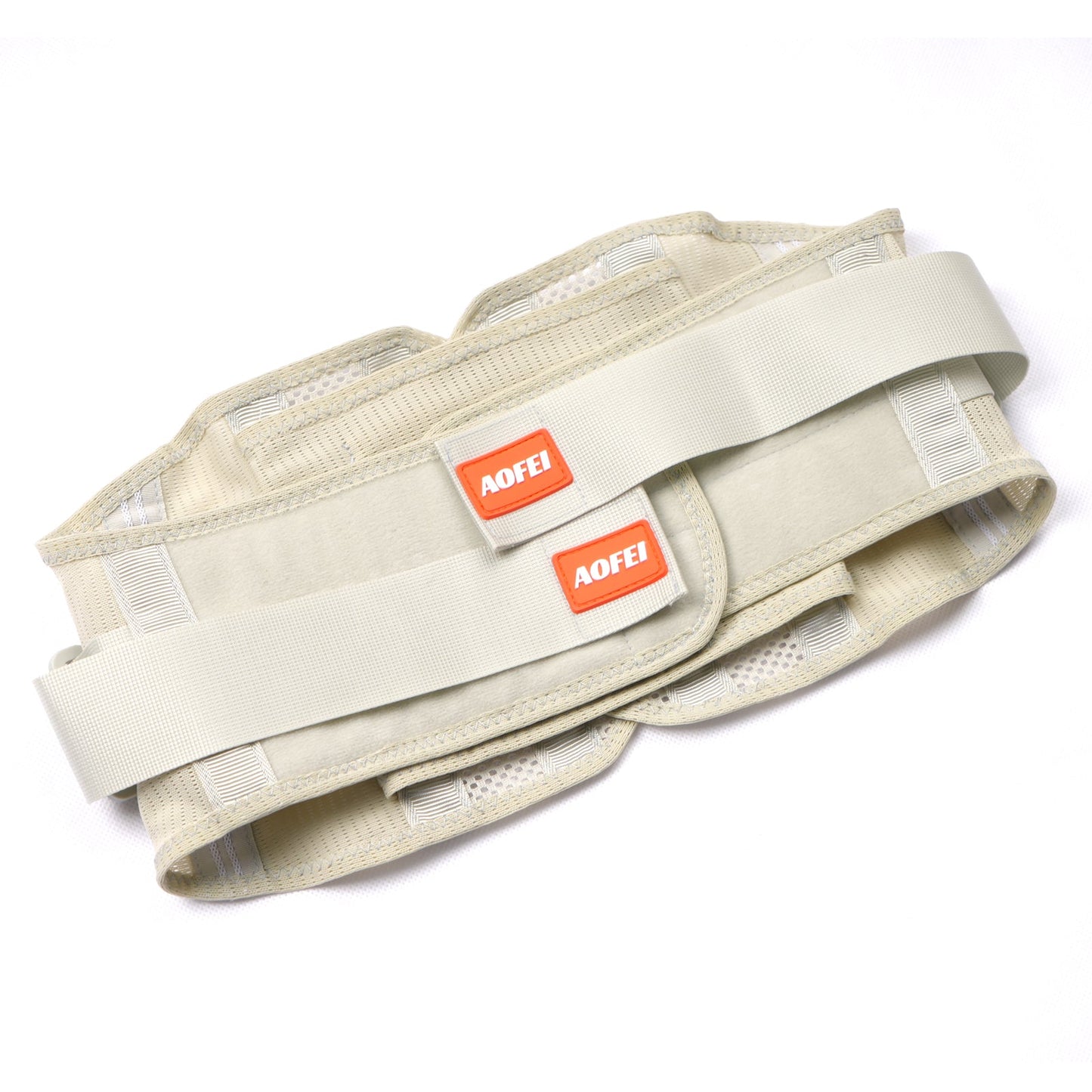 Aofit | Spandex Back Brace with compression velcro straps to Relieve Lower Back Pain