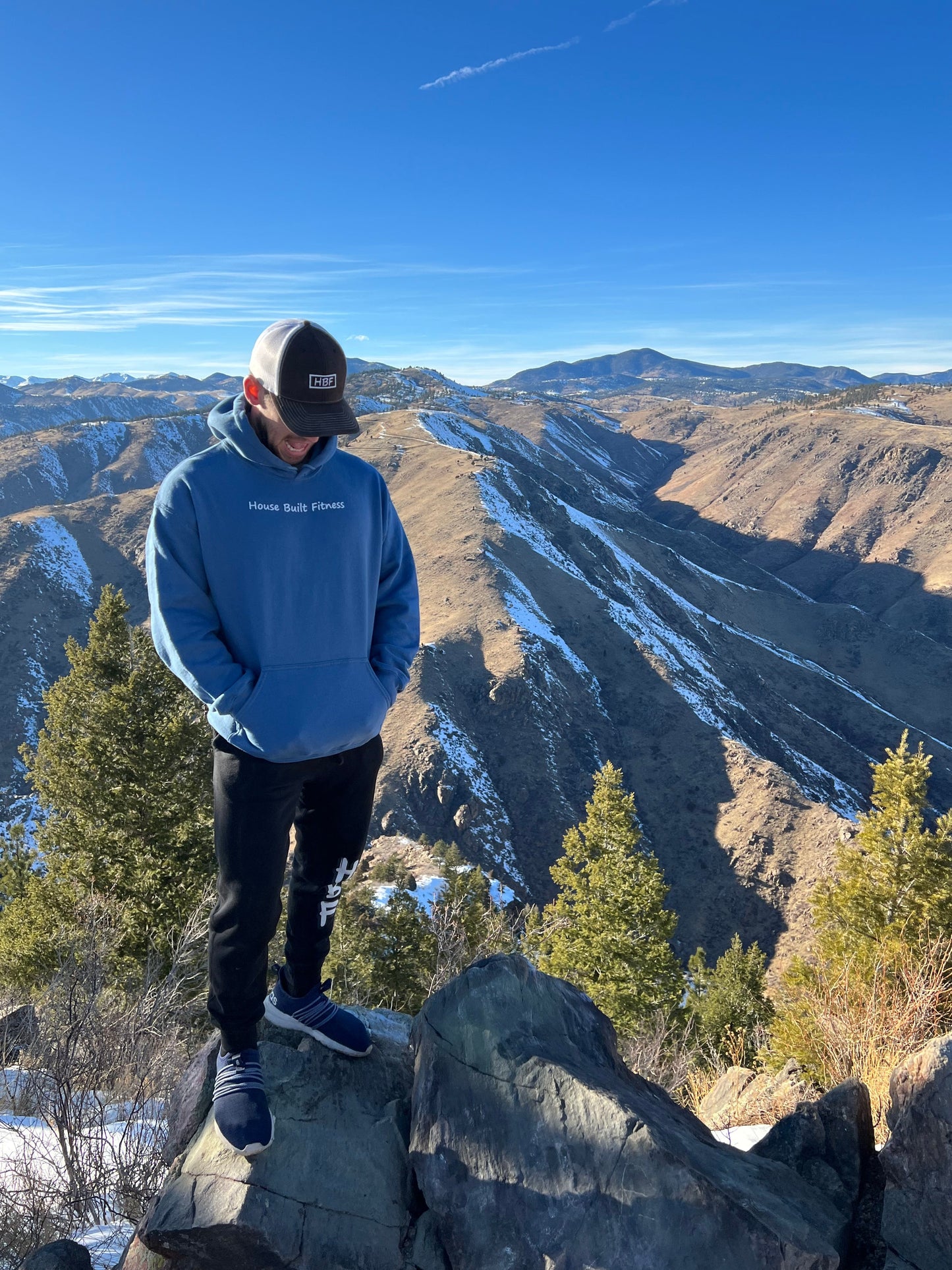 Adventurer Training Hoodie - Indigo Blue