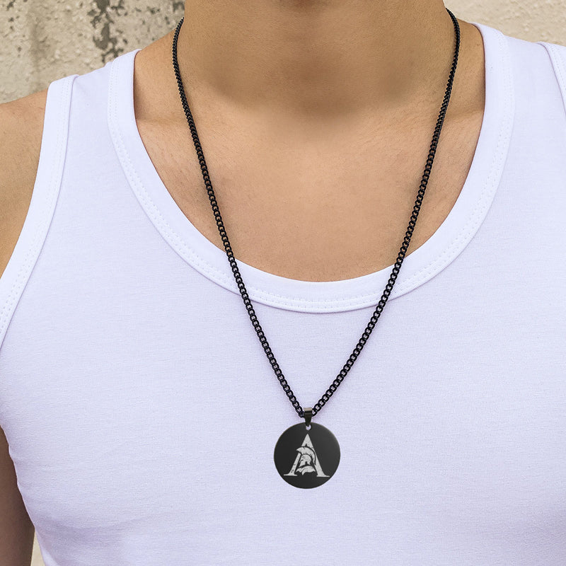 Alpha A Titanium Steel Fitness Jewelry