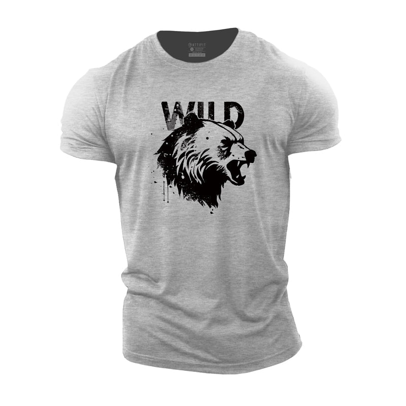 Wild Bear Men's T-shirts