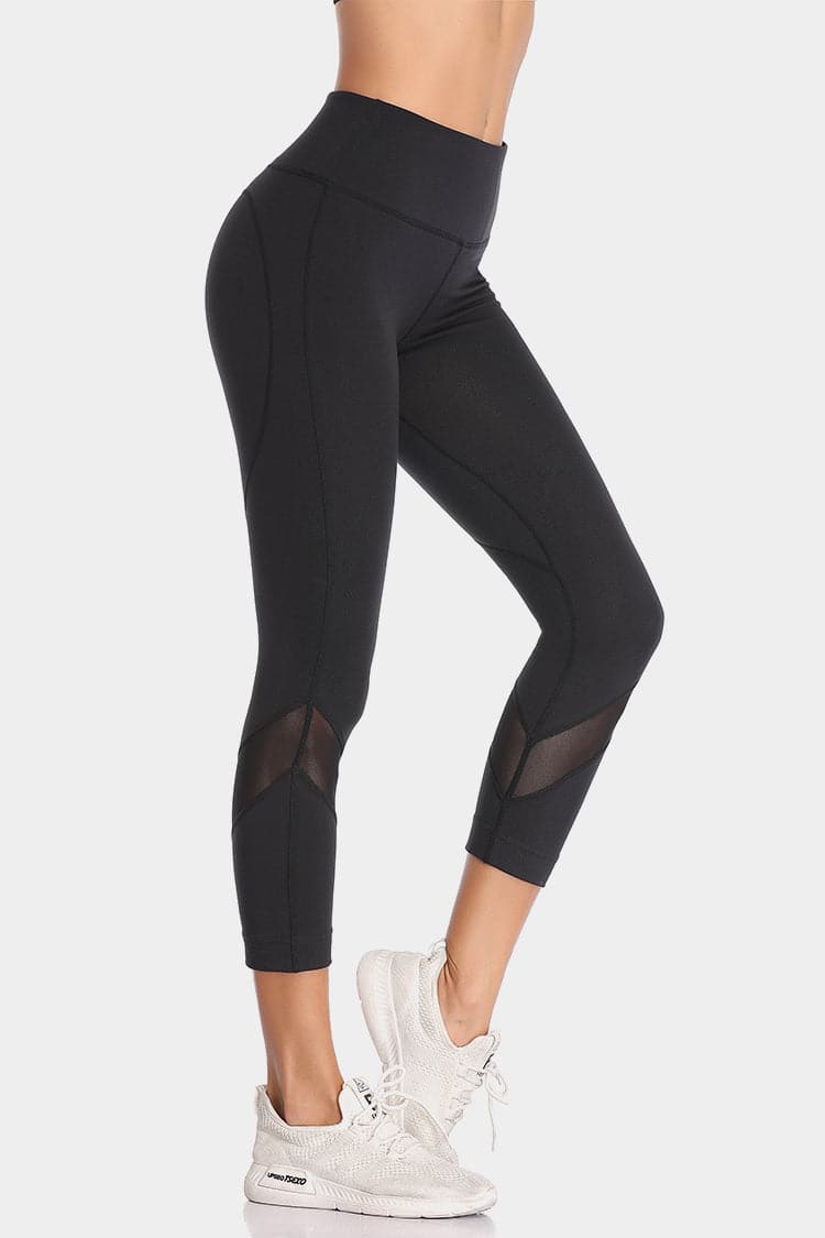 Vutru High-Waist Soft Yoga Capri Leggings
