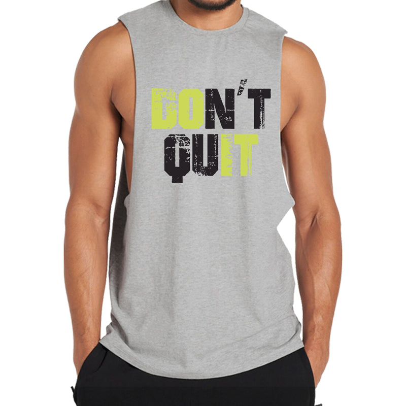 Don't Quit Men's Tank Top