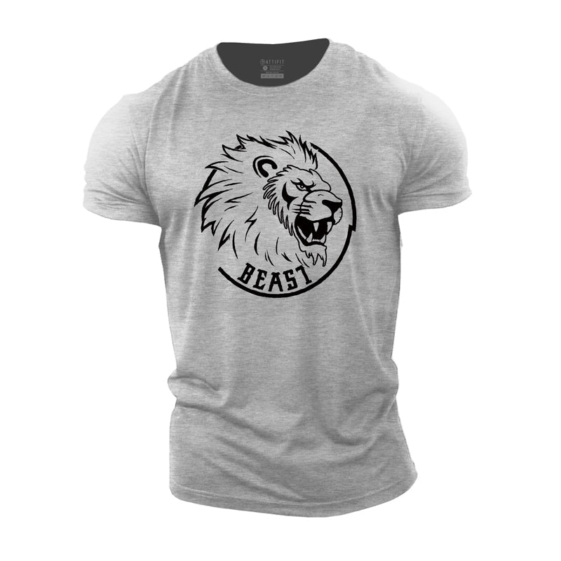 Beast Lion Men's T-shirts