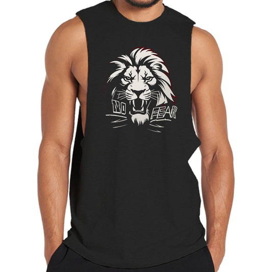 No Fear Lion Men's Tank Top