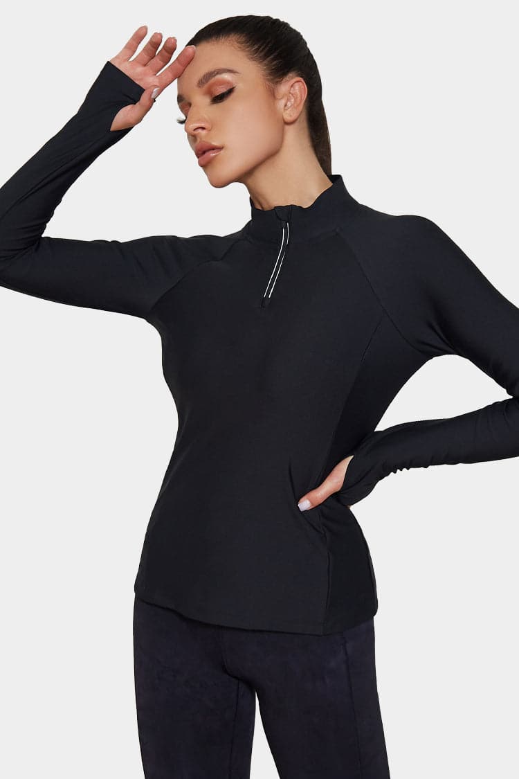 Vutru Half-Zip Sports Long Sleeves