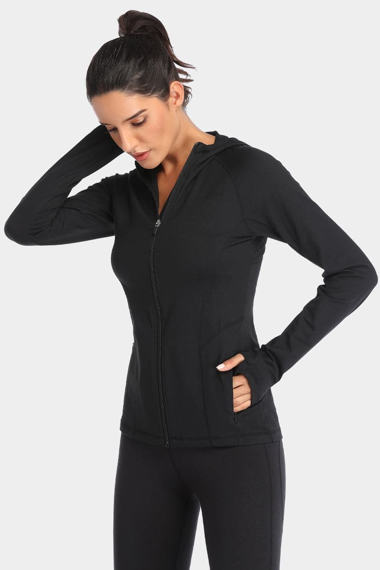 Vutru Full Zip Workout Hoodie