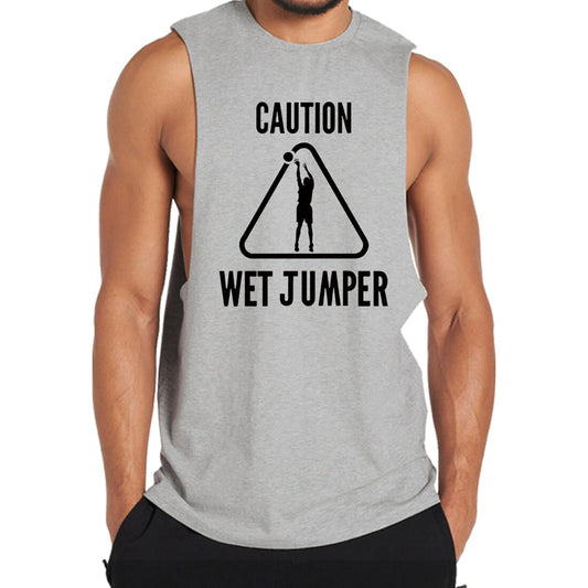 Caution Wet Jumper Tank Top