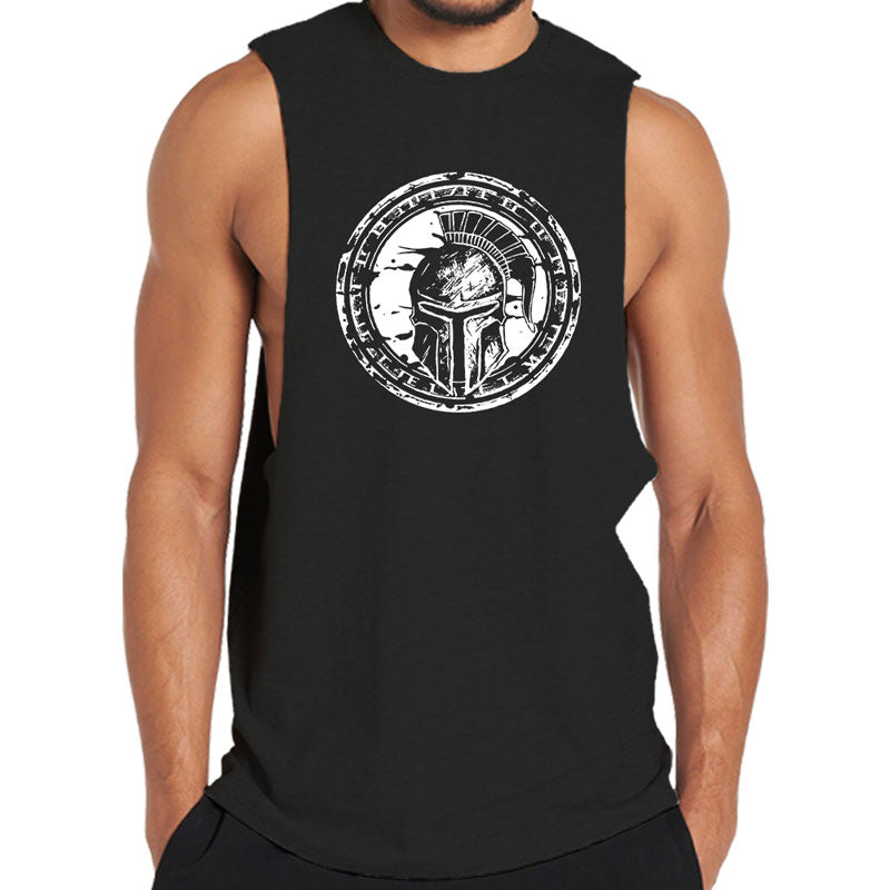 Spartan Graphic Men's Tank Top
