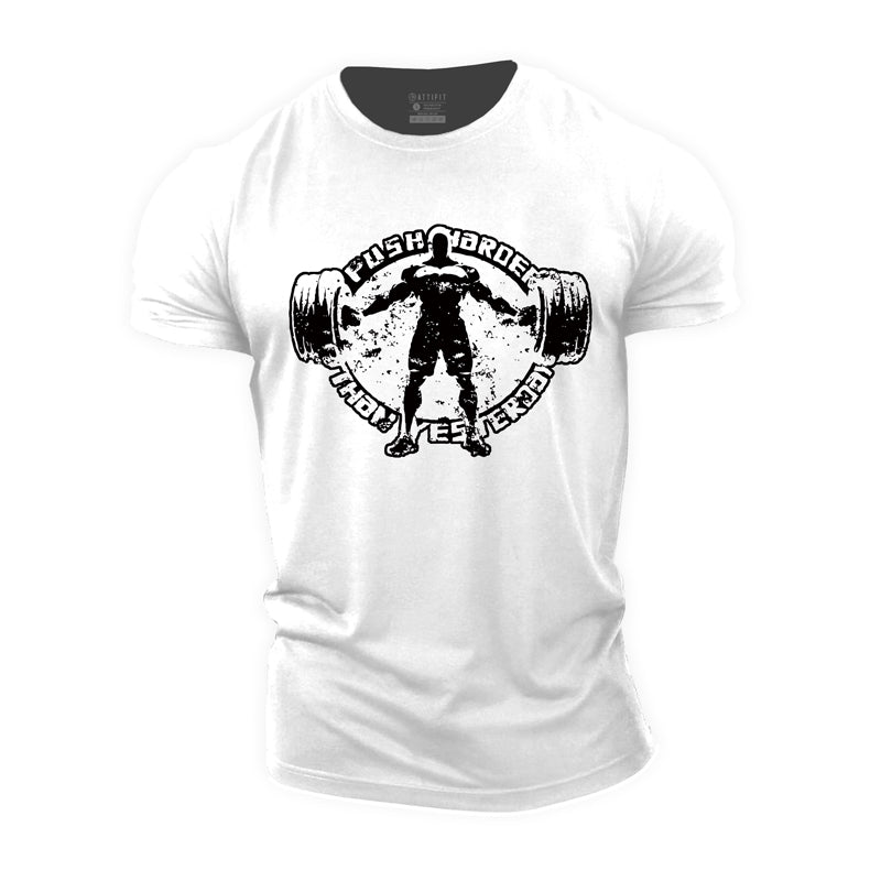 Push Harder Men's T-shirts