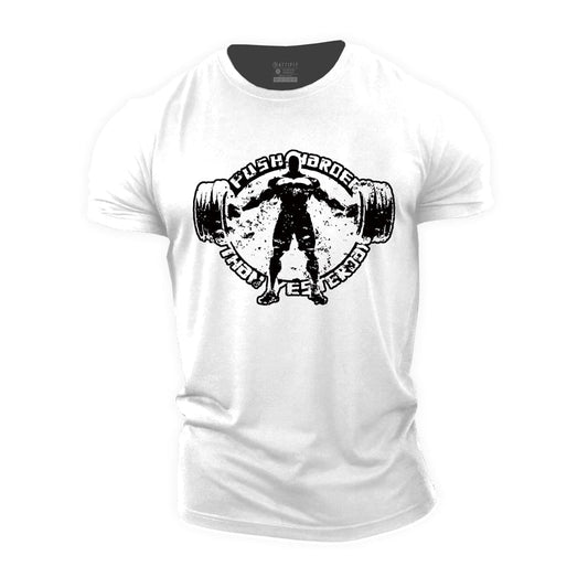 Push Harder Men's T-shirts