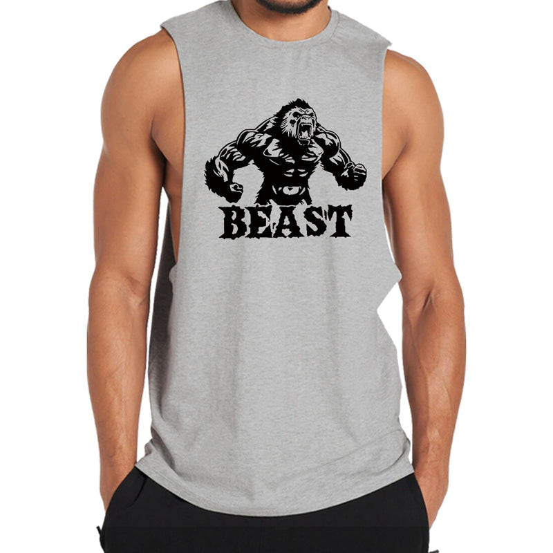 Beast Graphic Men's Tank Top