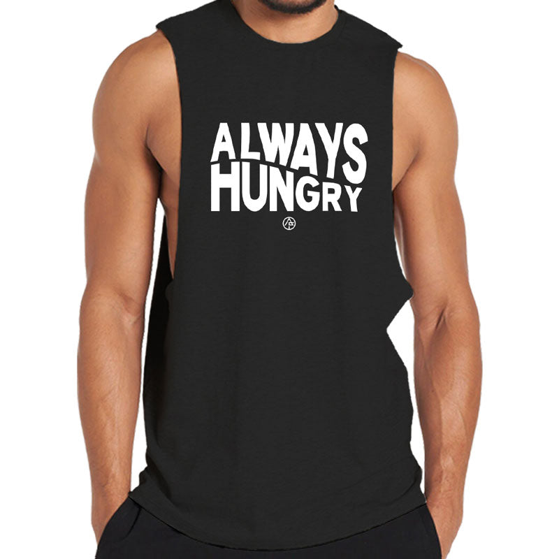 Always Hunger Graphic Men's Tank Top